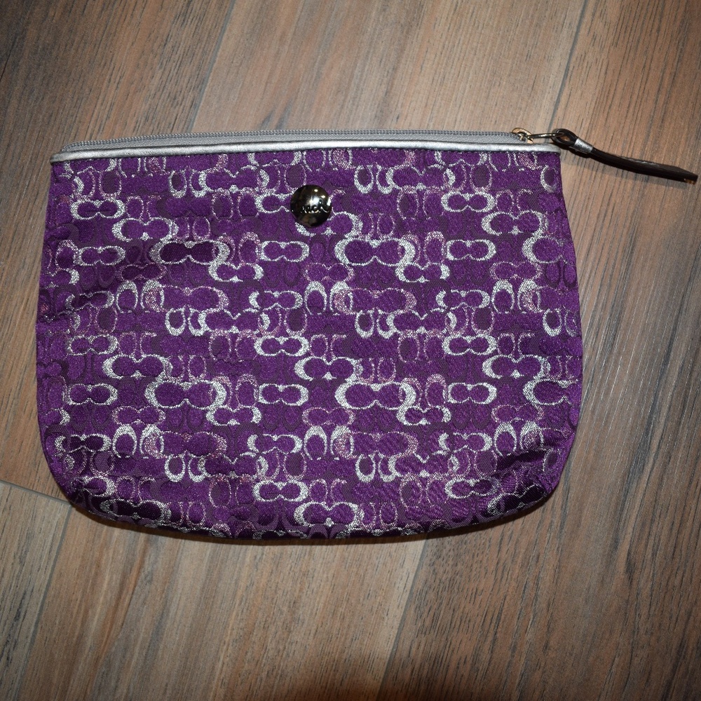 Authentic Coach Cosmetic Bag